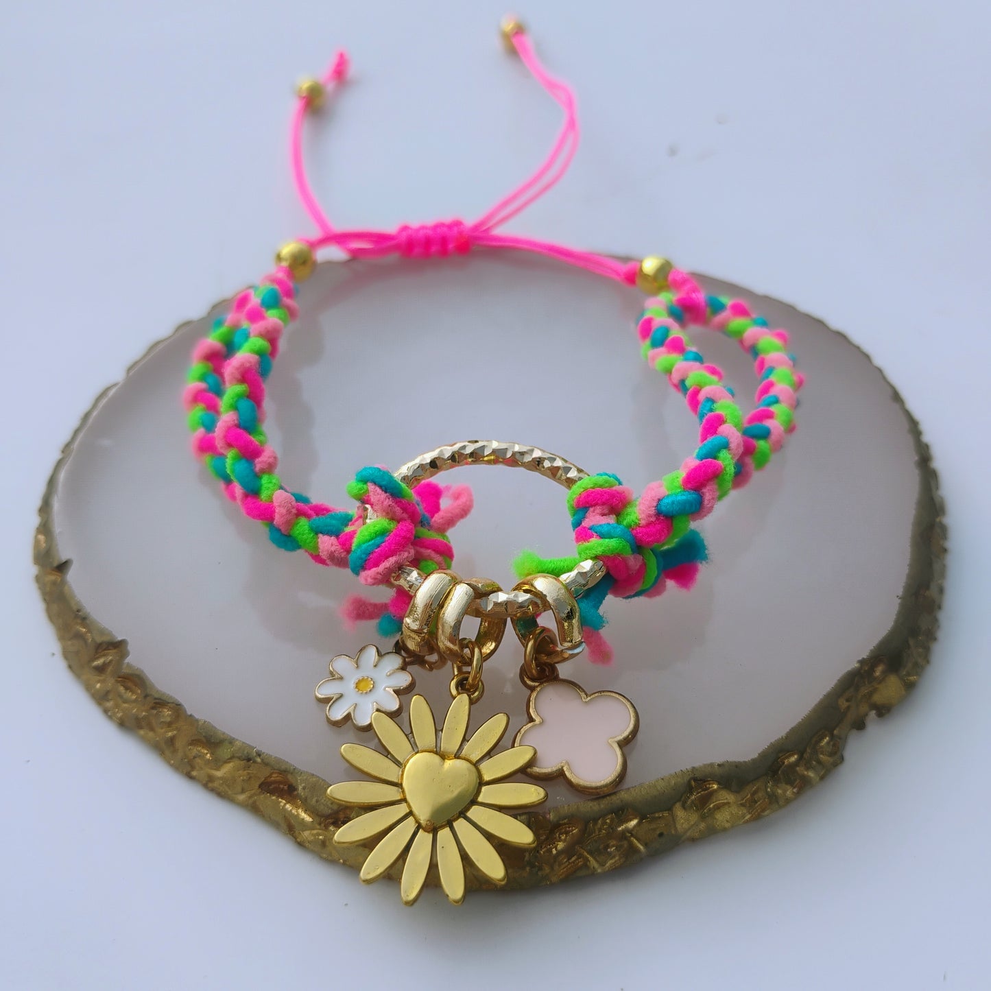 🌸 Pulsera Jardín Tropical