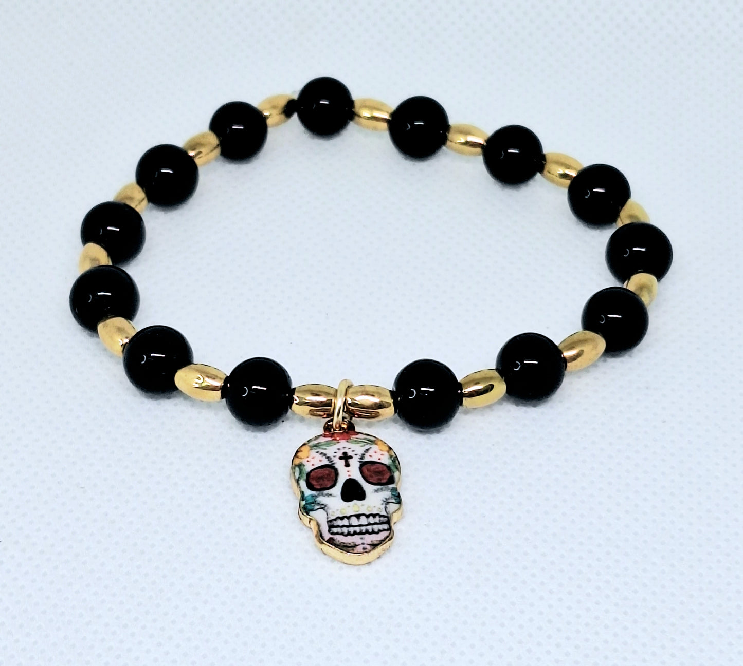 Skull Black Gold