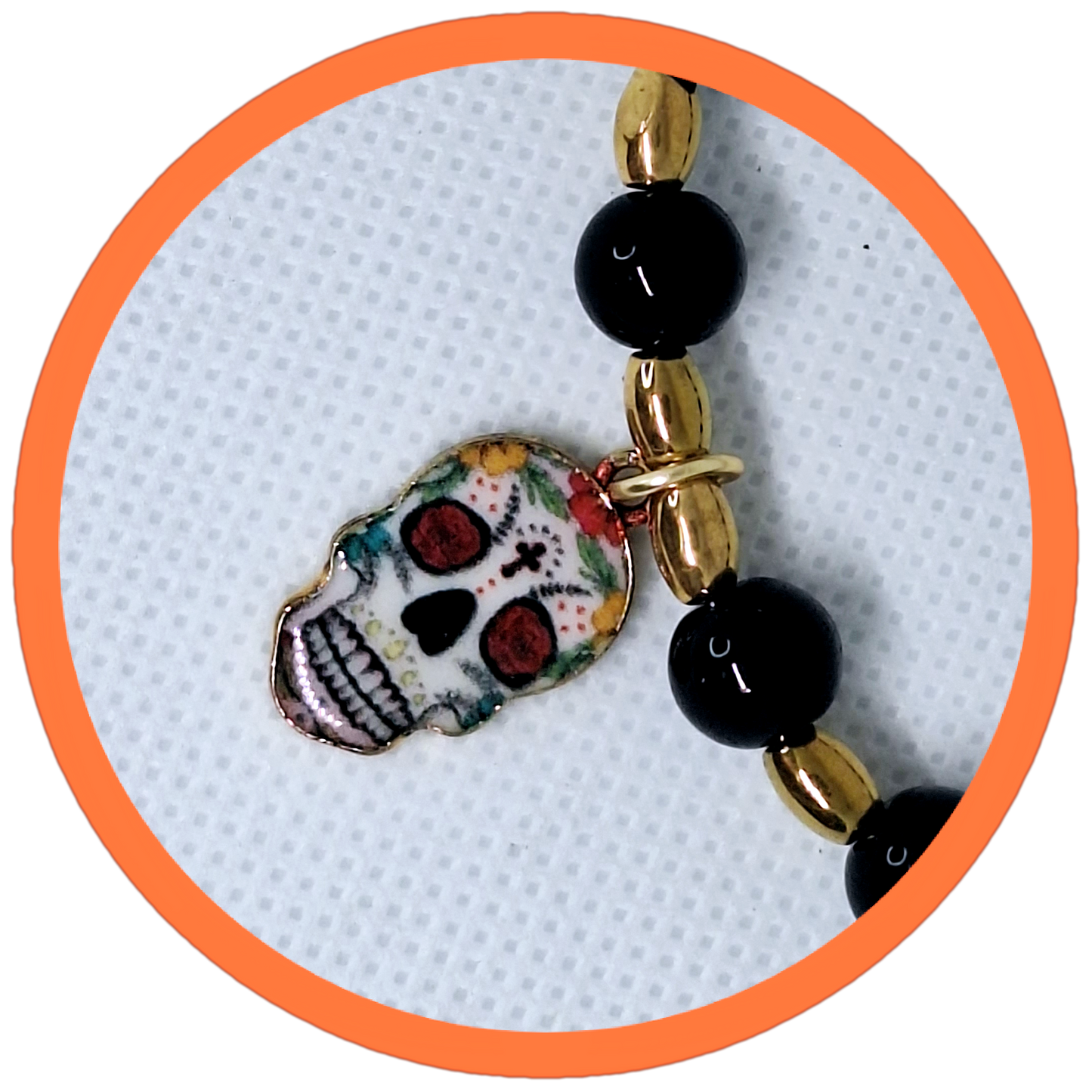 Skull Black Gold