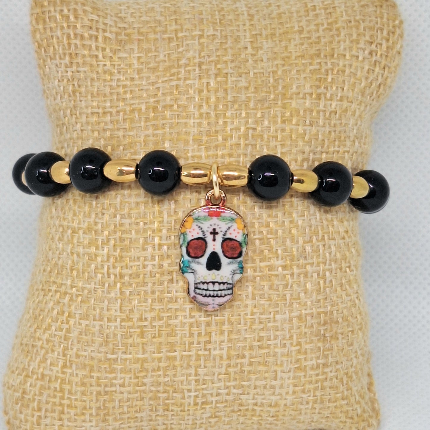 Skull Black Gold