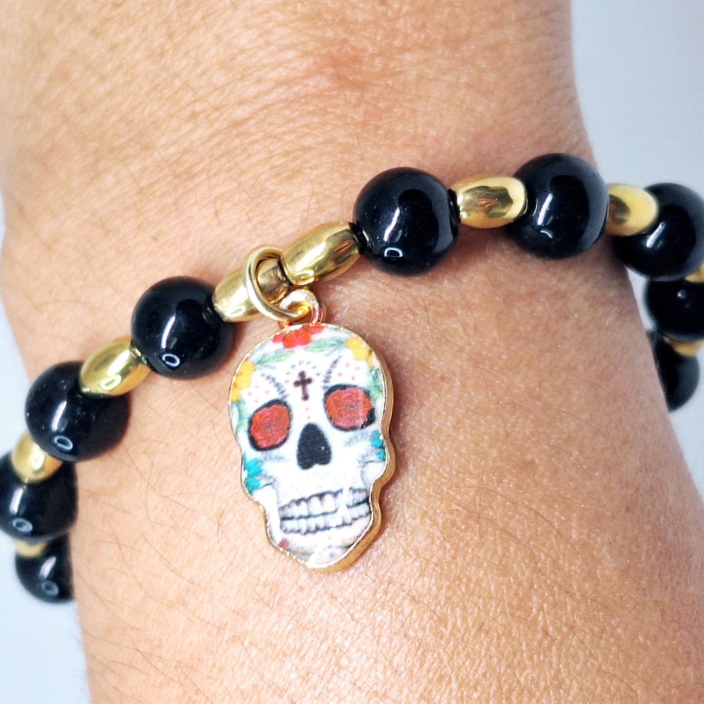 Skull Black Gold