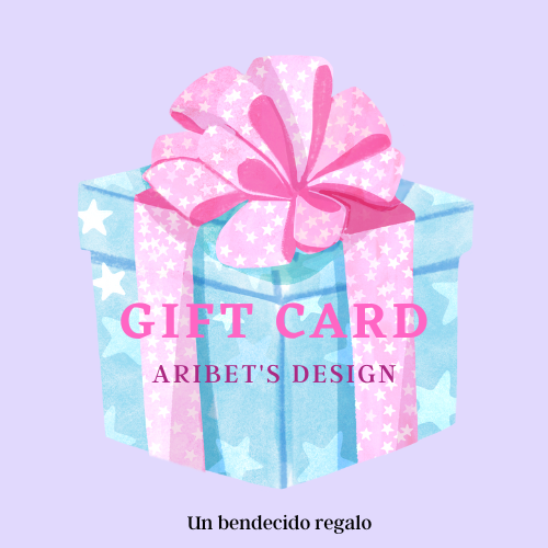 Tarjeta de regalo (Gift card) Aribet' Designs